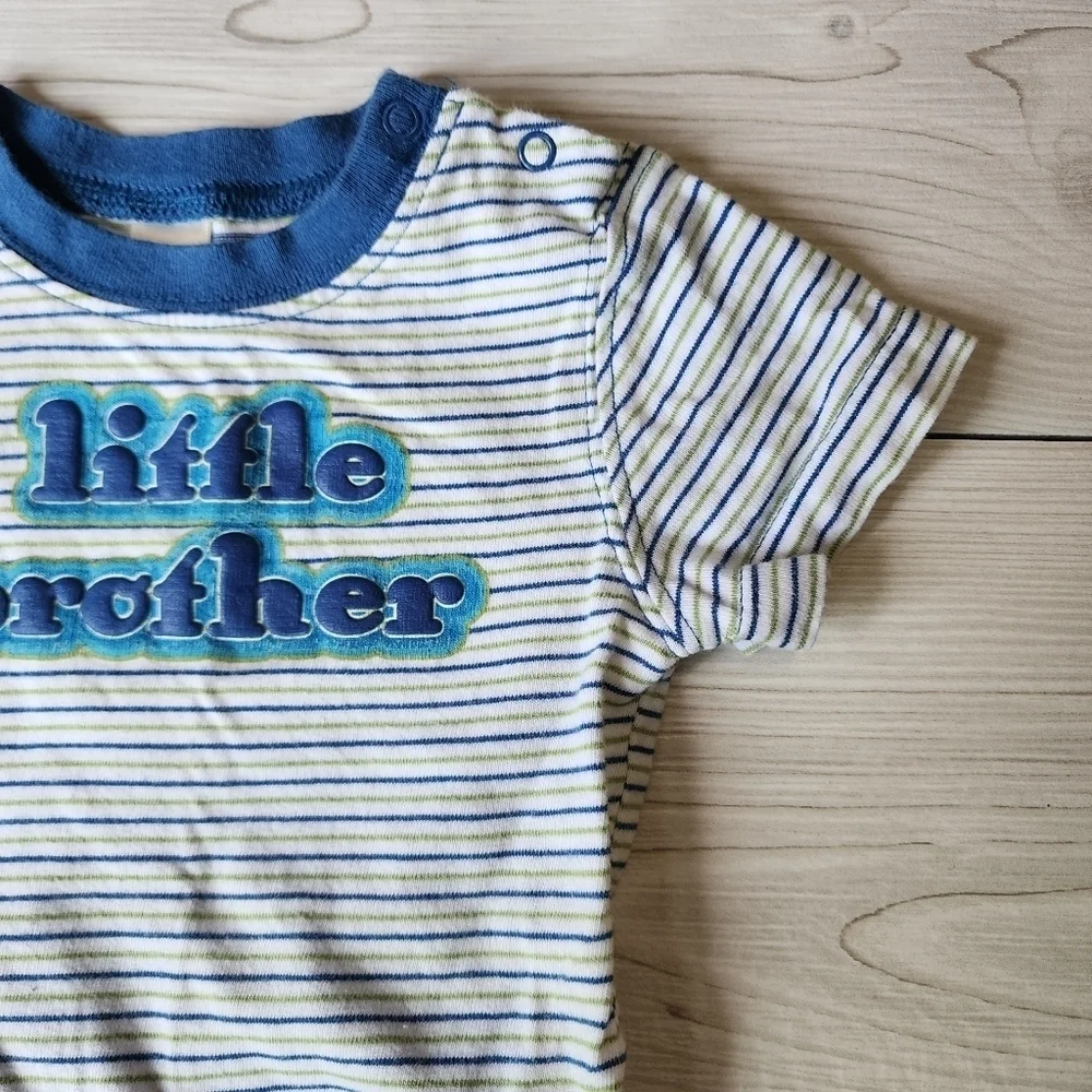 Children's place Little brother onesie size 3-6 mo